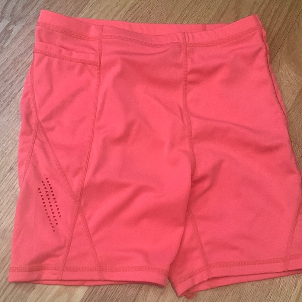 Pink biker shorts. Size medium.